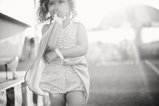 child romper trapeze performer costume