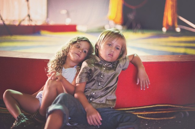 children at state fair
