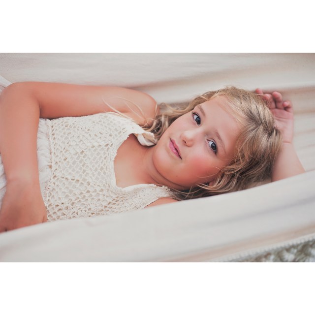 boho girl wardrobe in hammock